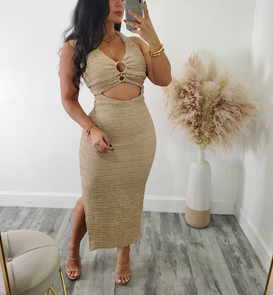 Weekend feels midi dress