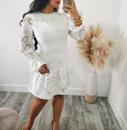 SNOW GRACE MINI DRESS