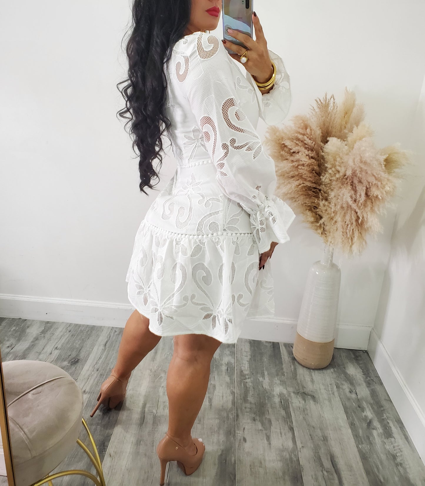 SNOW GRACE MINI DRESS