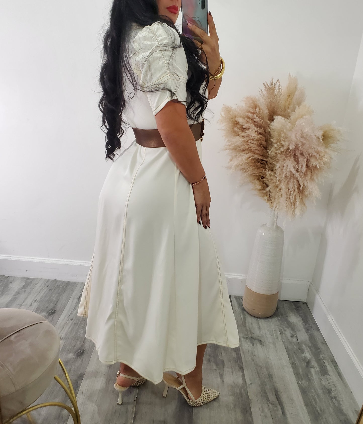 DENIM MAXI DRESS