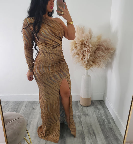 WILD GOLD MAXIDRESS