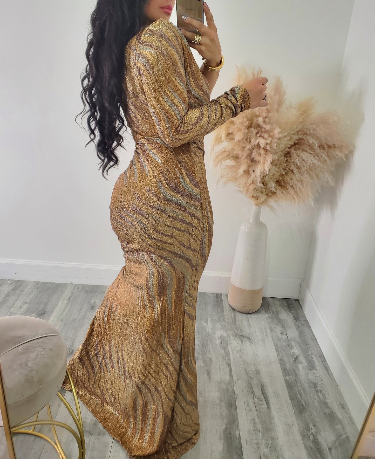 WILD GOLD MAXIDRESS