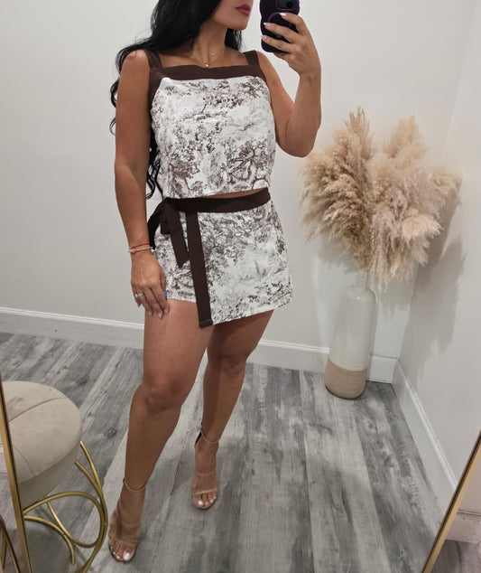CLAUDIA SHORT SET