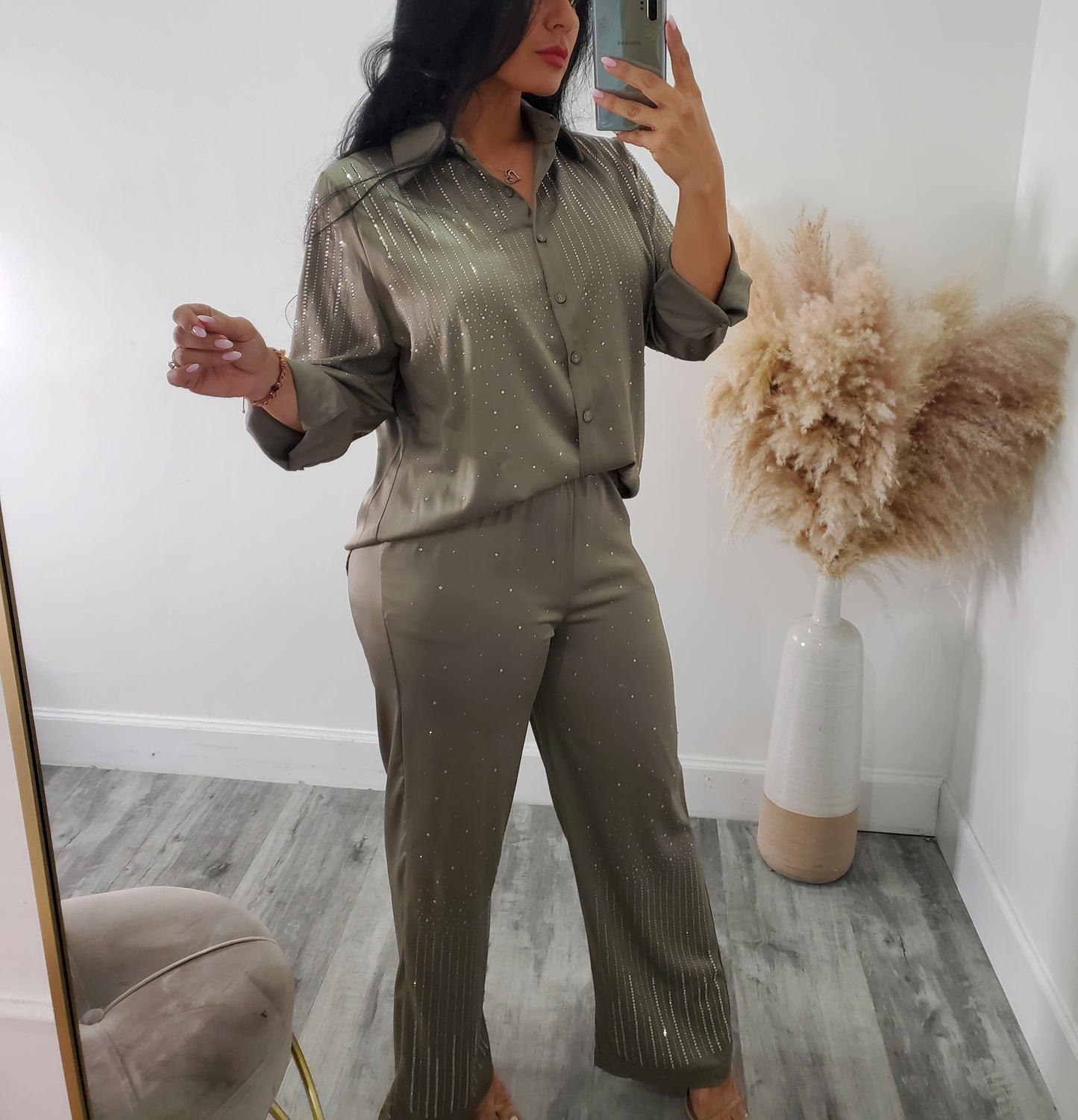ALL THE ATTENTION PANT SET