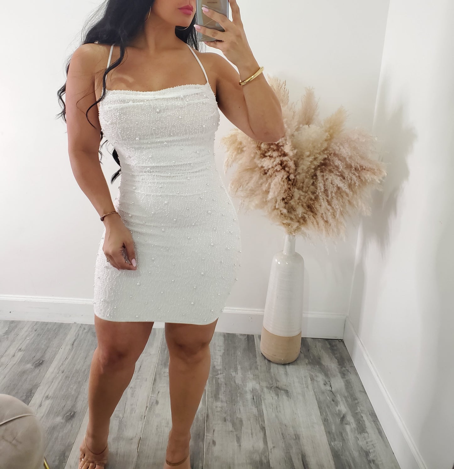 SNOW MINI DRESS