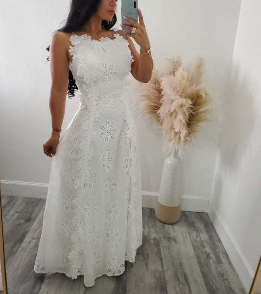 DREAM WHITE MAXI DRESS