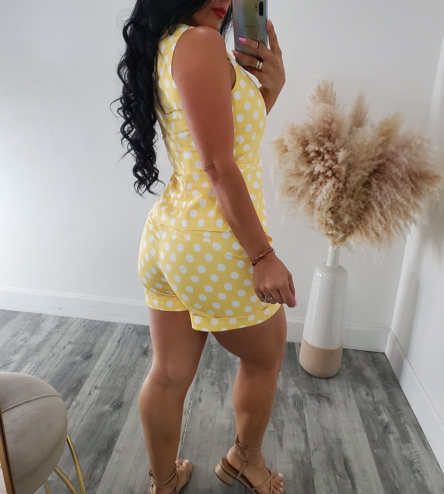 POLKA DOT SHORT SET