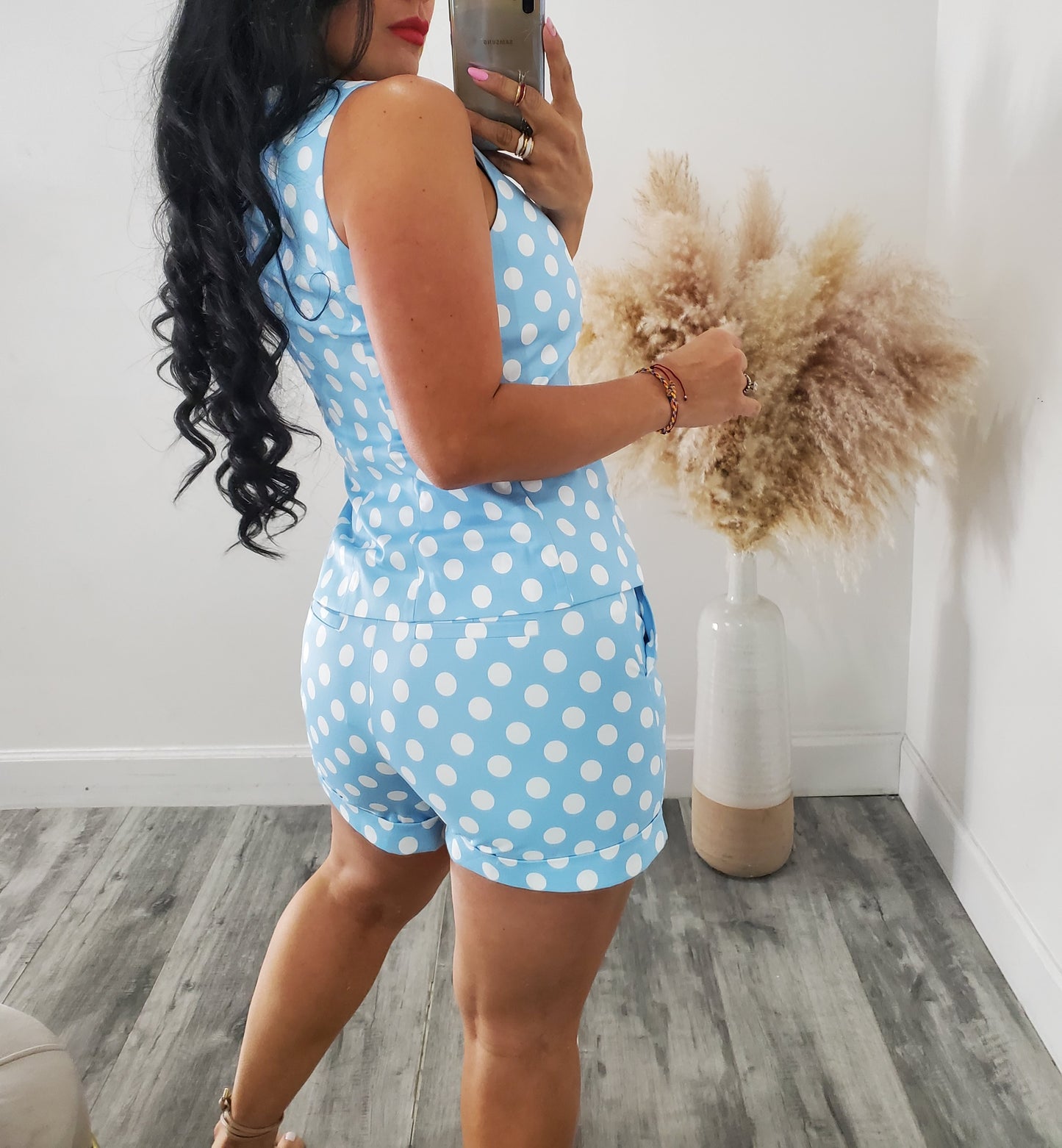 POLKA DOT SHORT SET