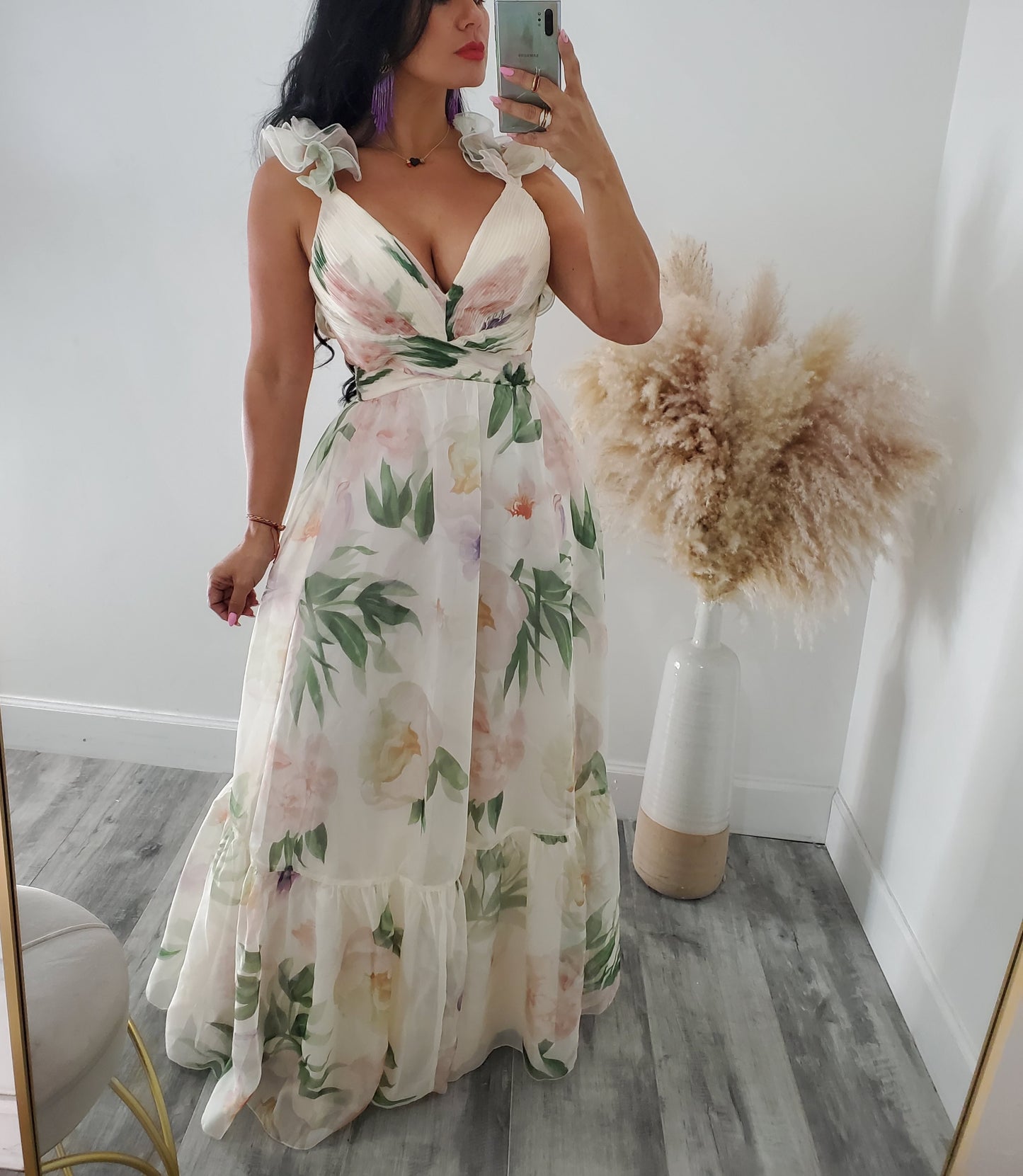 INTO SPRING MAXI DRESS