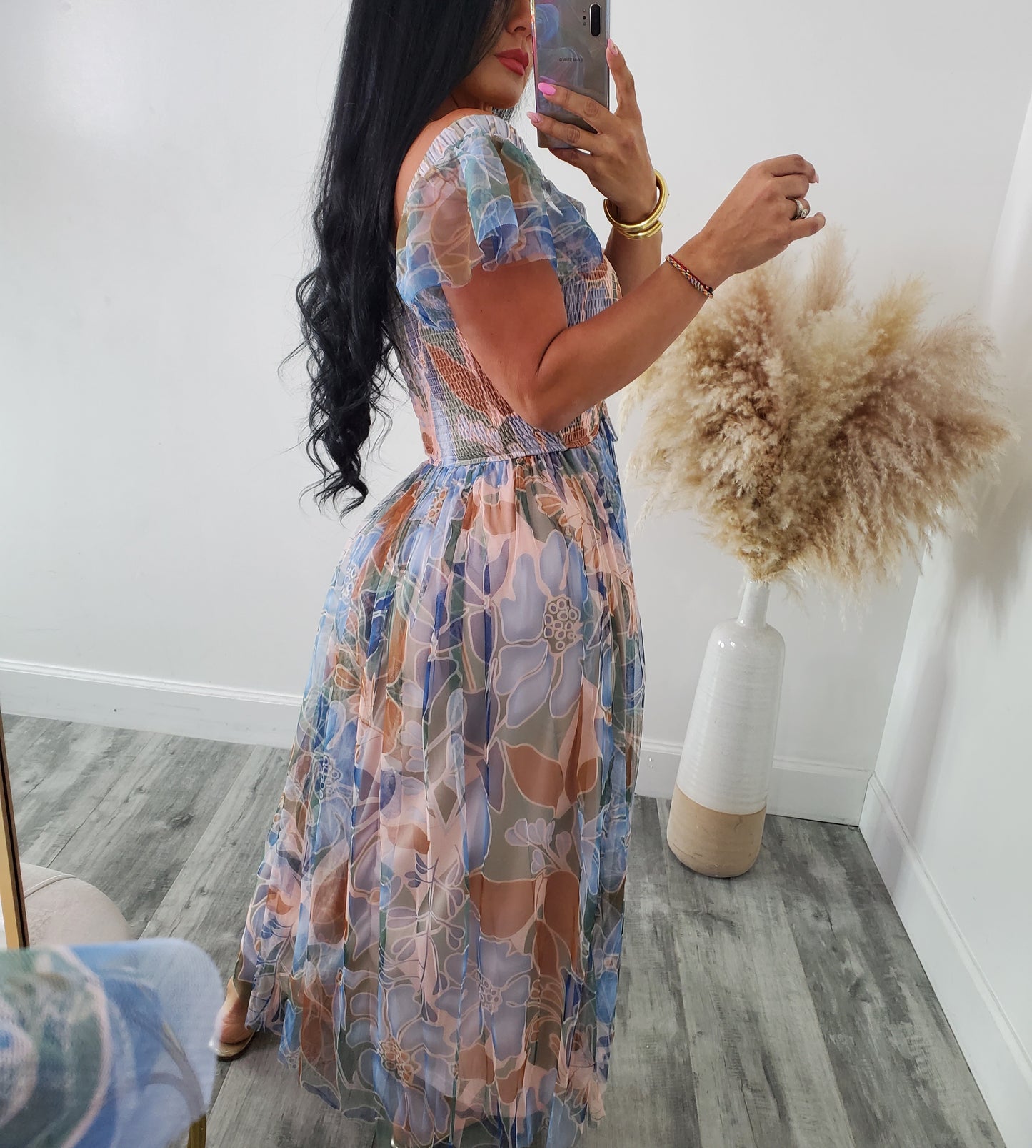 ALINA MIDI DRESS
