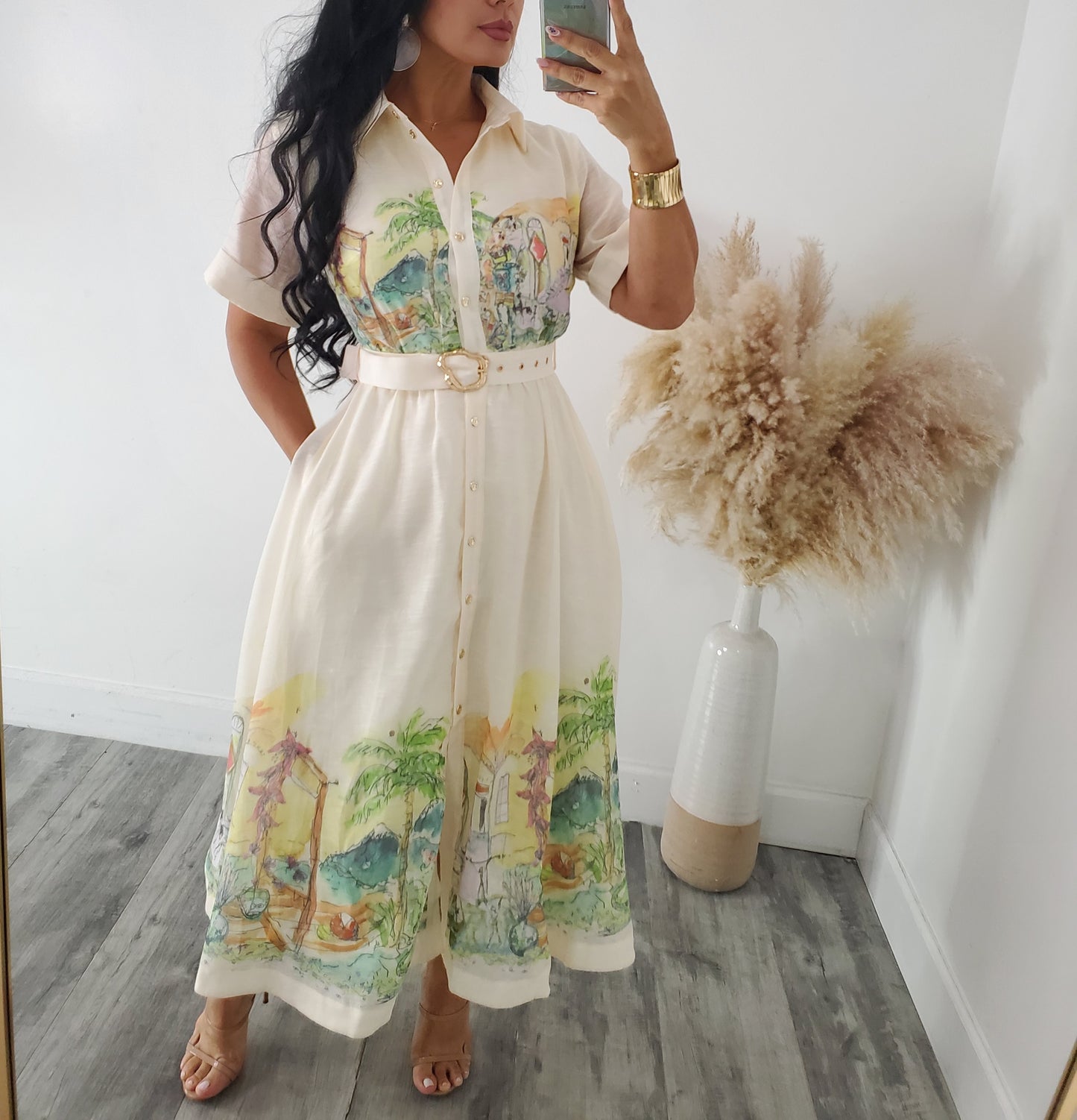 ETERNAL SPRING MAXI DRESS