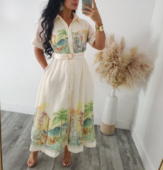 ETERNAL SPRING MAXI DRESS