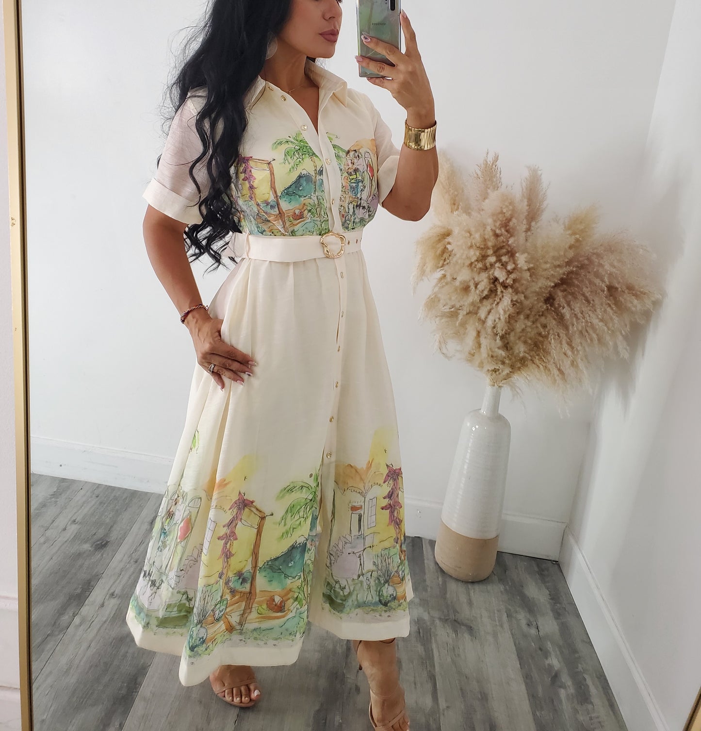 ETERNAL SPRING MAXI DRESS