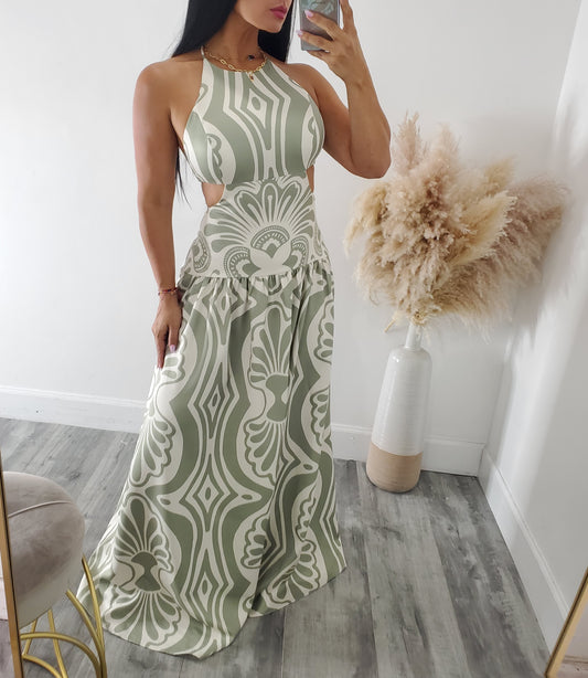 CAPRI ESCAPE MAXI DRESS