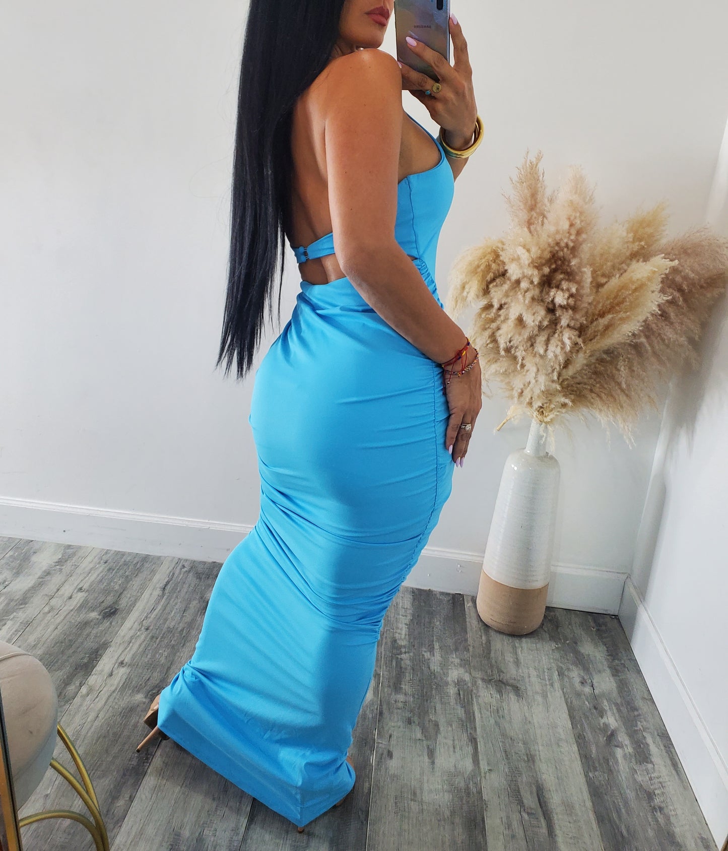 NIGHT-OUT SLIM MAXI DRESS