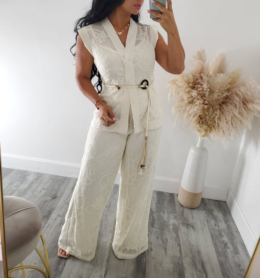 VICTORIA PANT SET