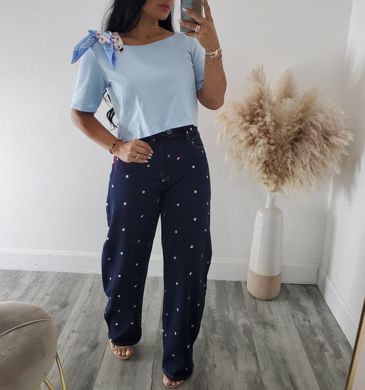 BARREL FLOWERS JEANS