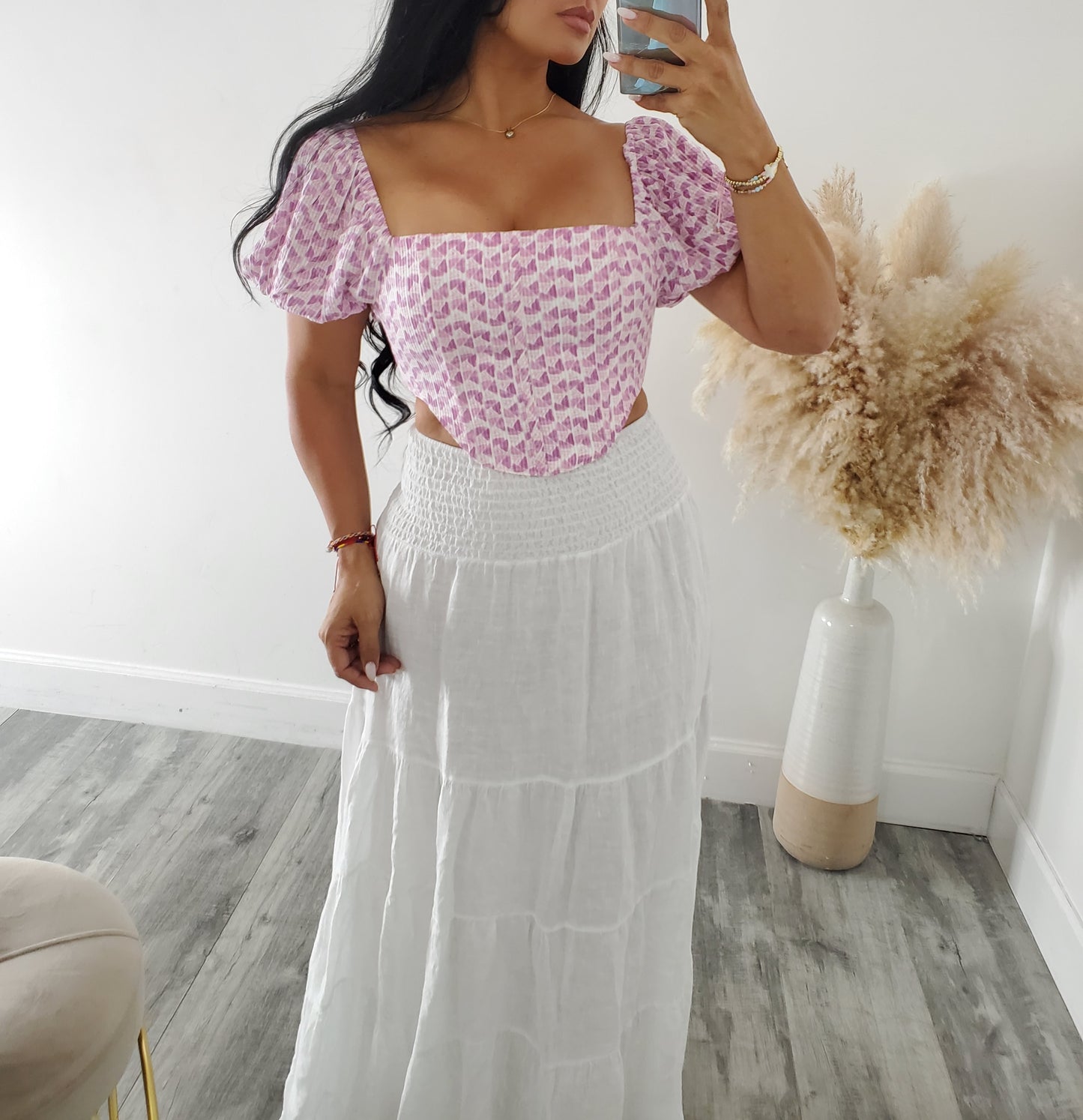 INTO SPRING DRESS