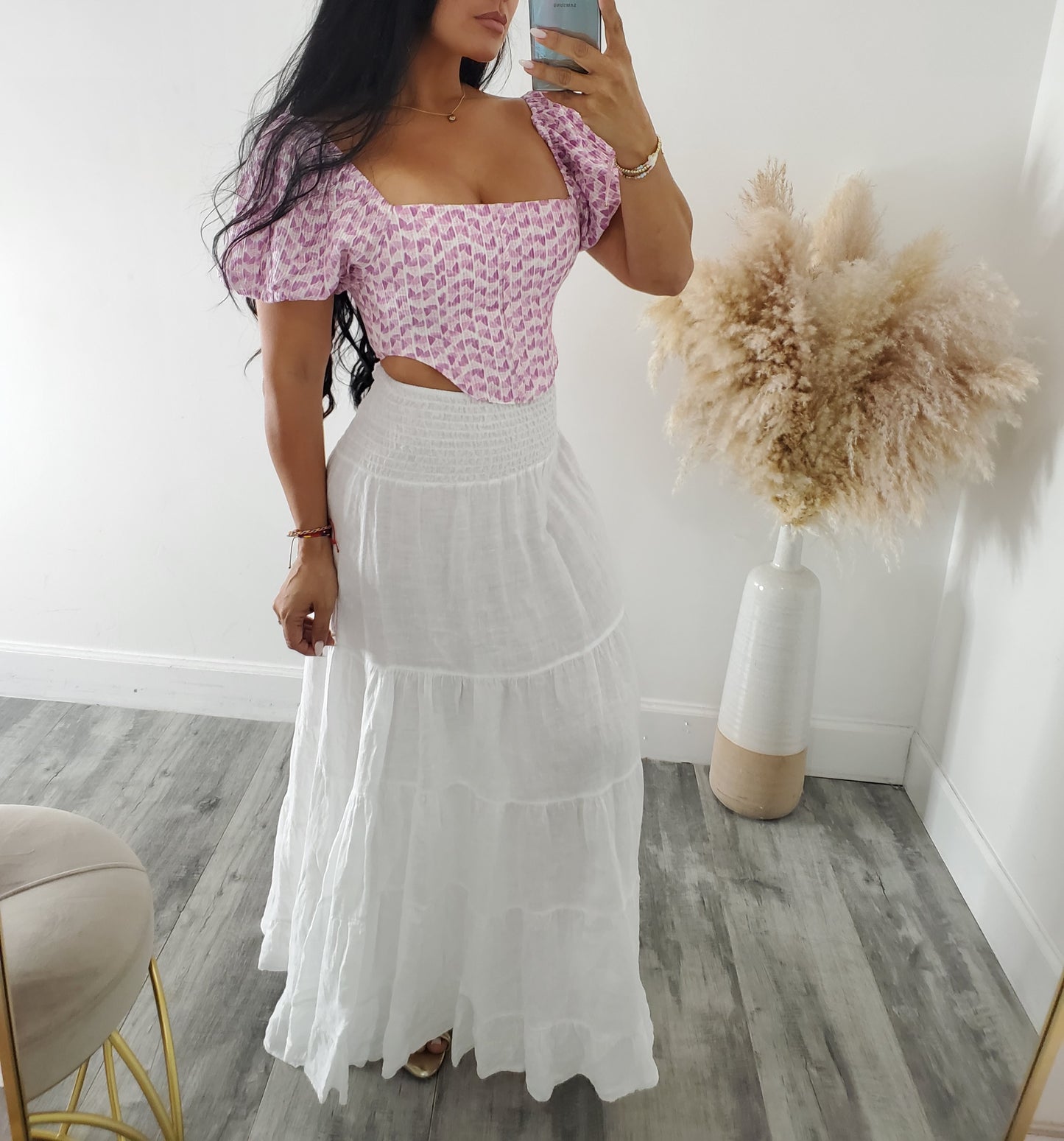 INTO SPRING DRESS