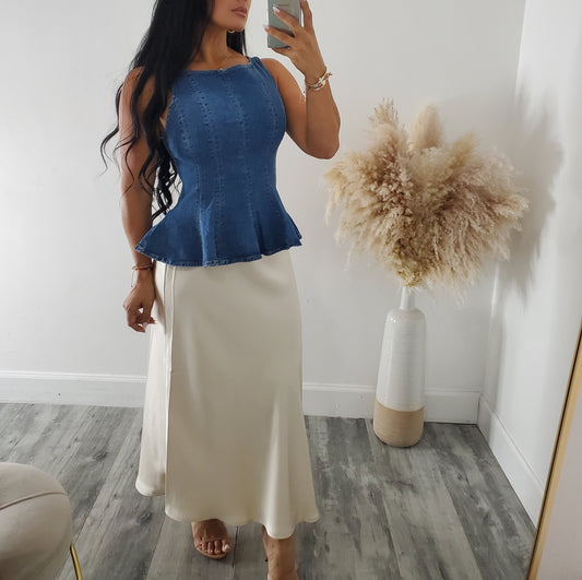 KAI DENIM TOP