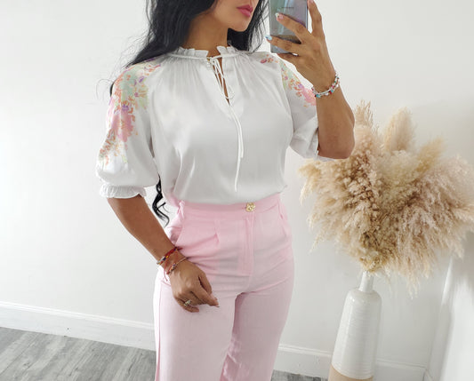 VELVET BLOUSE