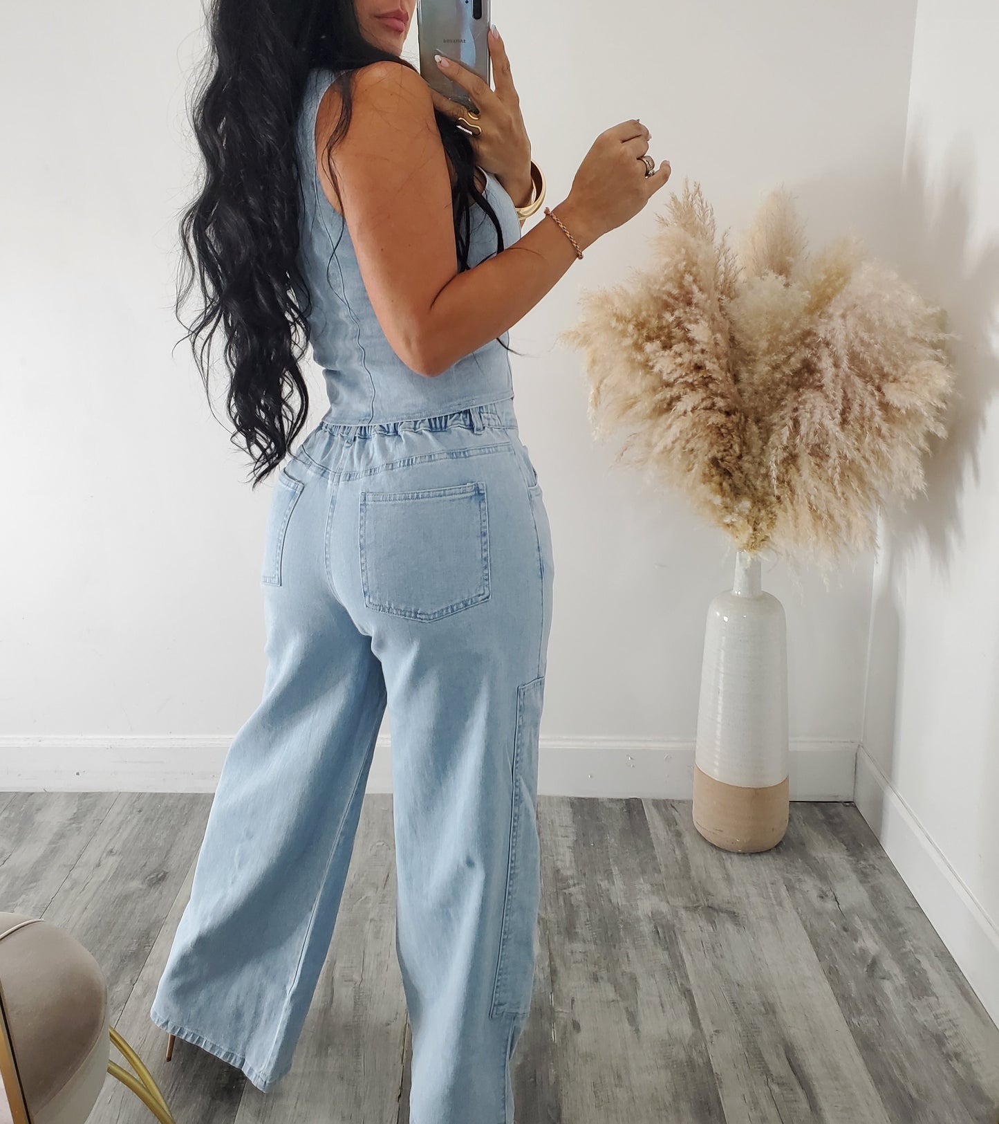 IOWA DENM PANT SET