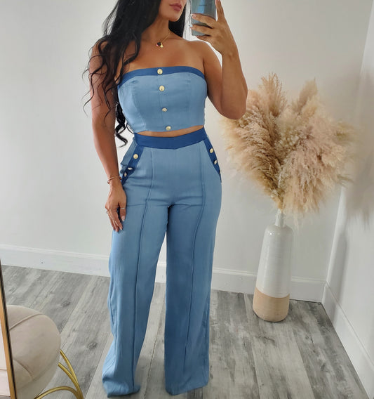 PAOLA DENIM SET