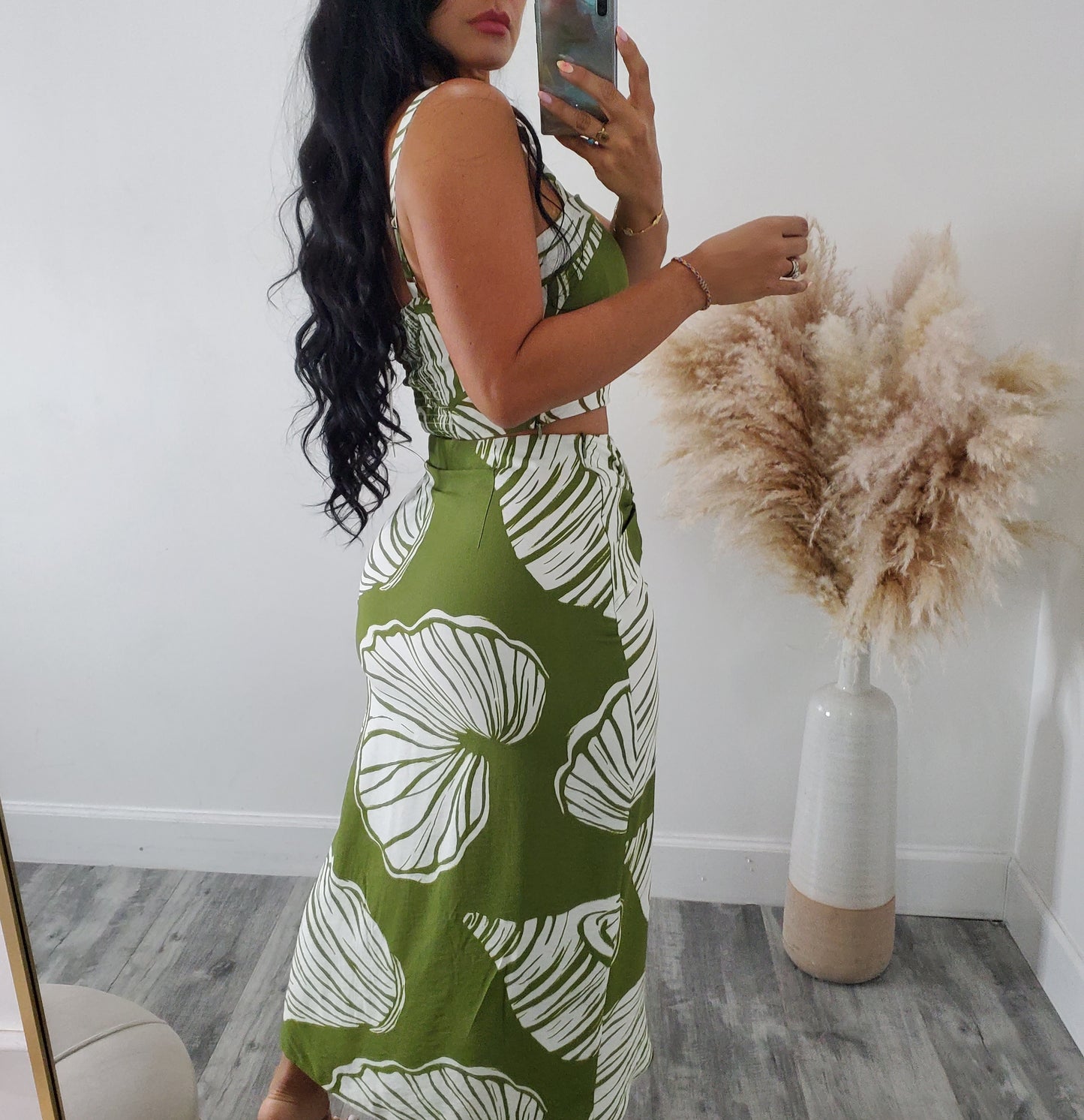 GARDEN MAXI SKIRT SET