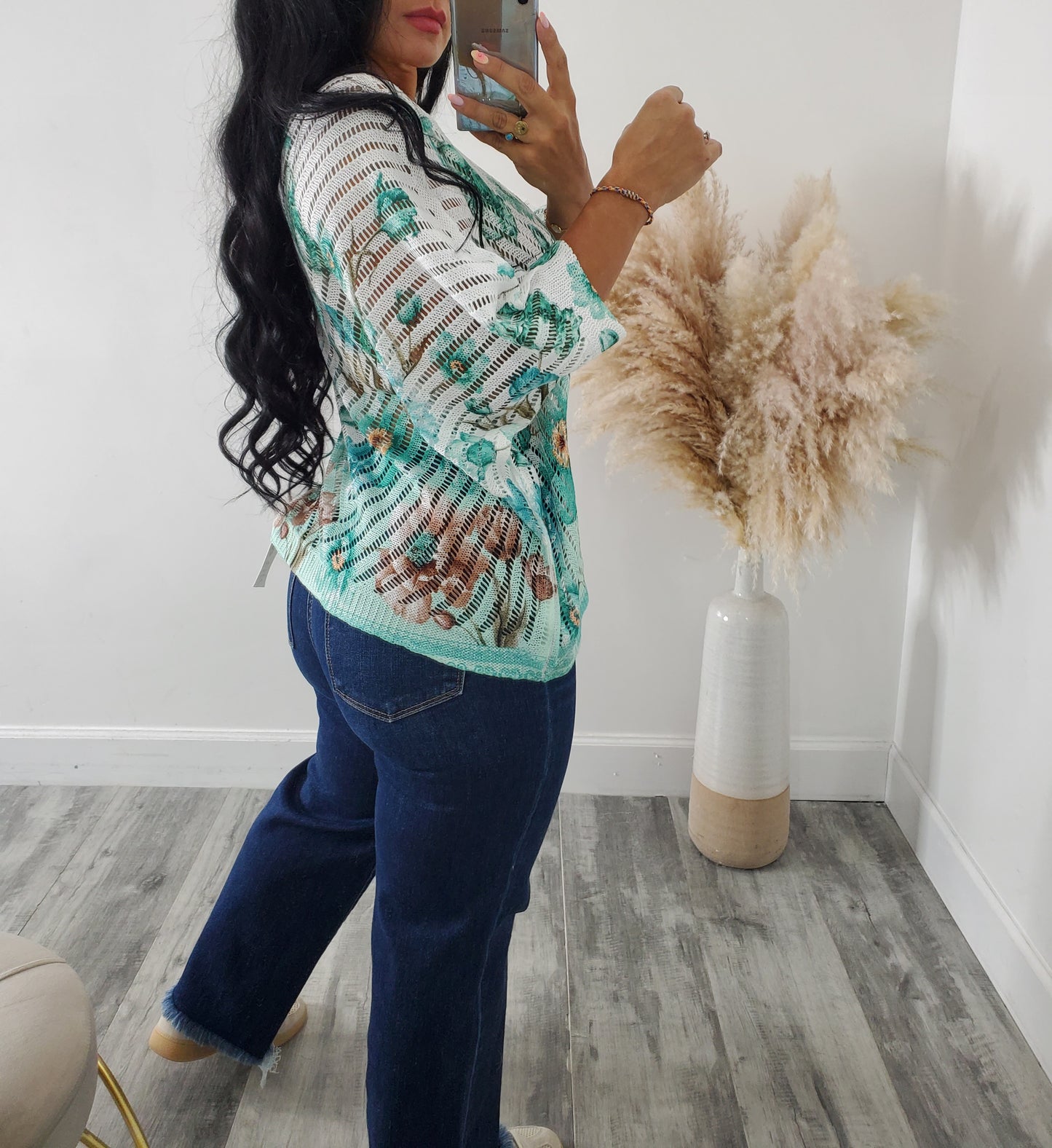 LE JARDIN BLEU BLOUSE