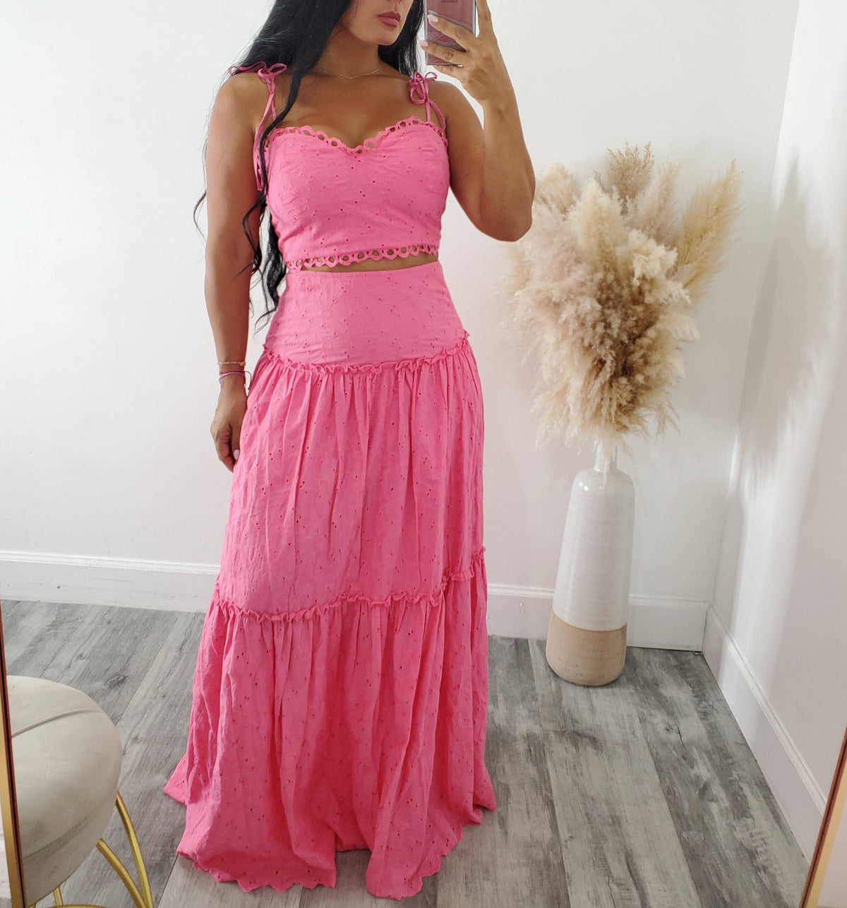FLAMINGO SKIRT SET