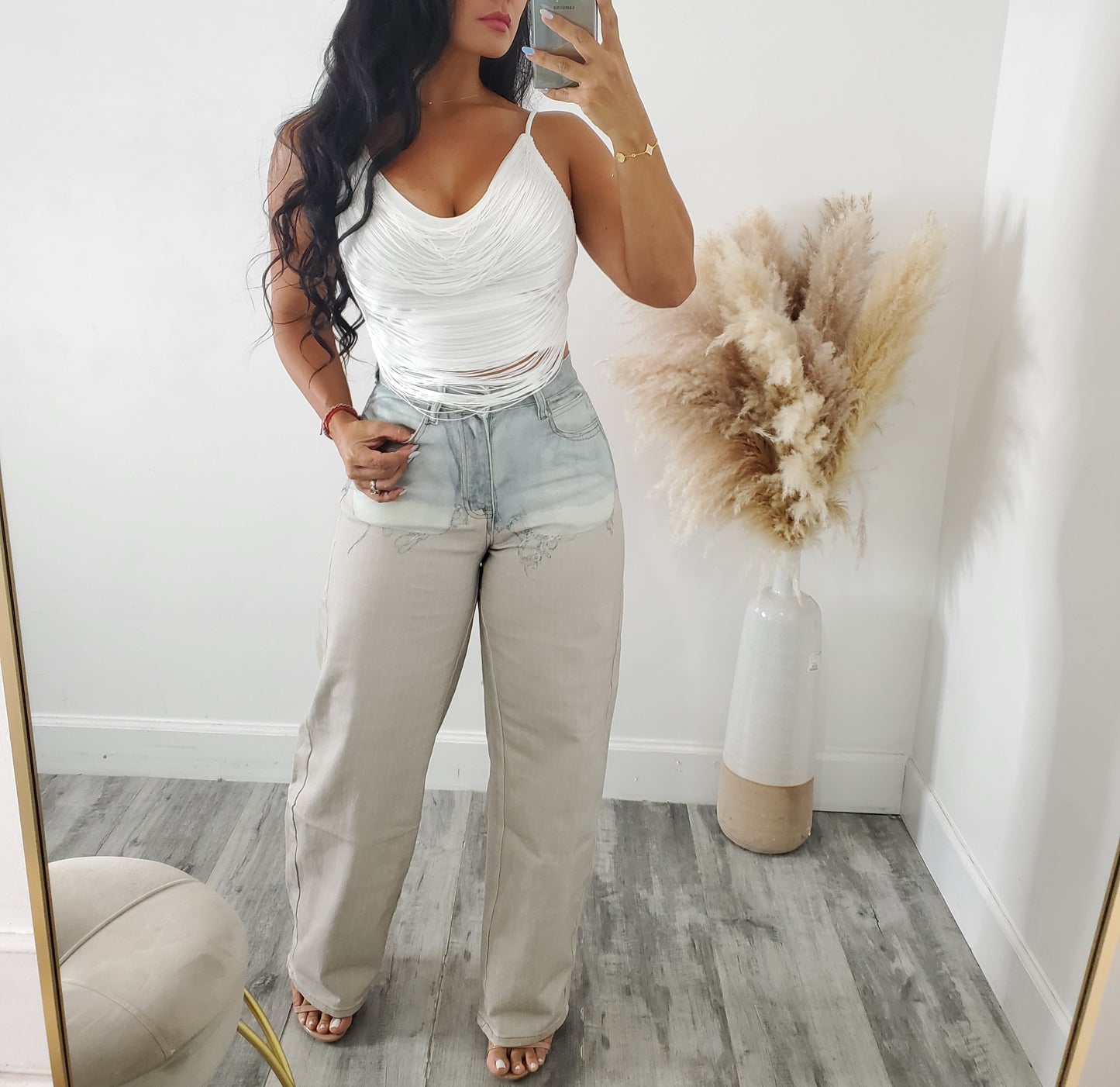 CONTRAST JEANS