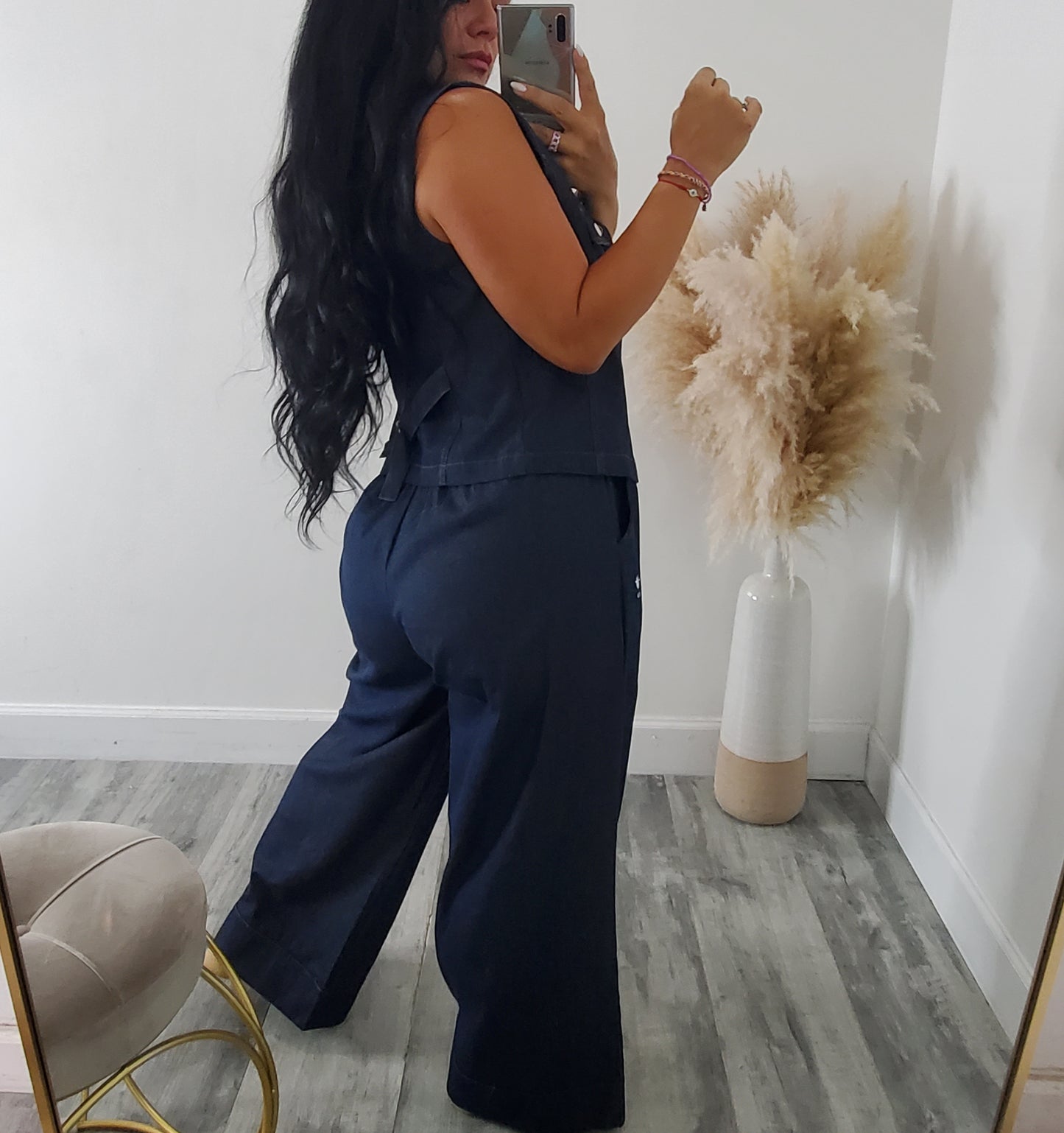 INSPO CD DENIM PANT SET