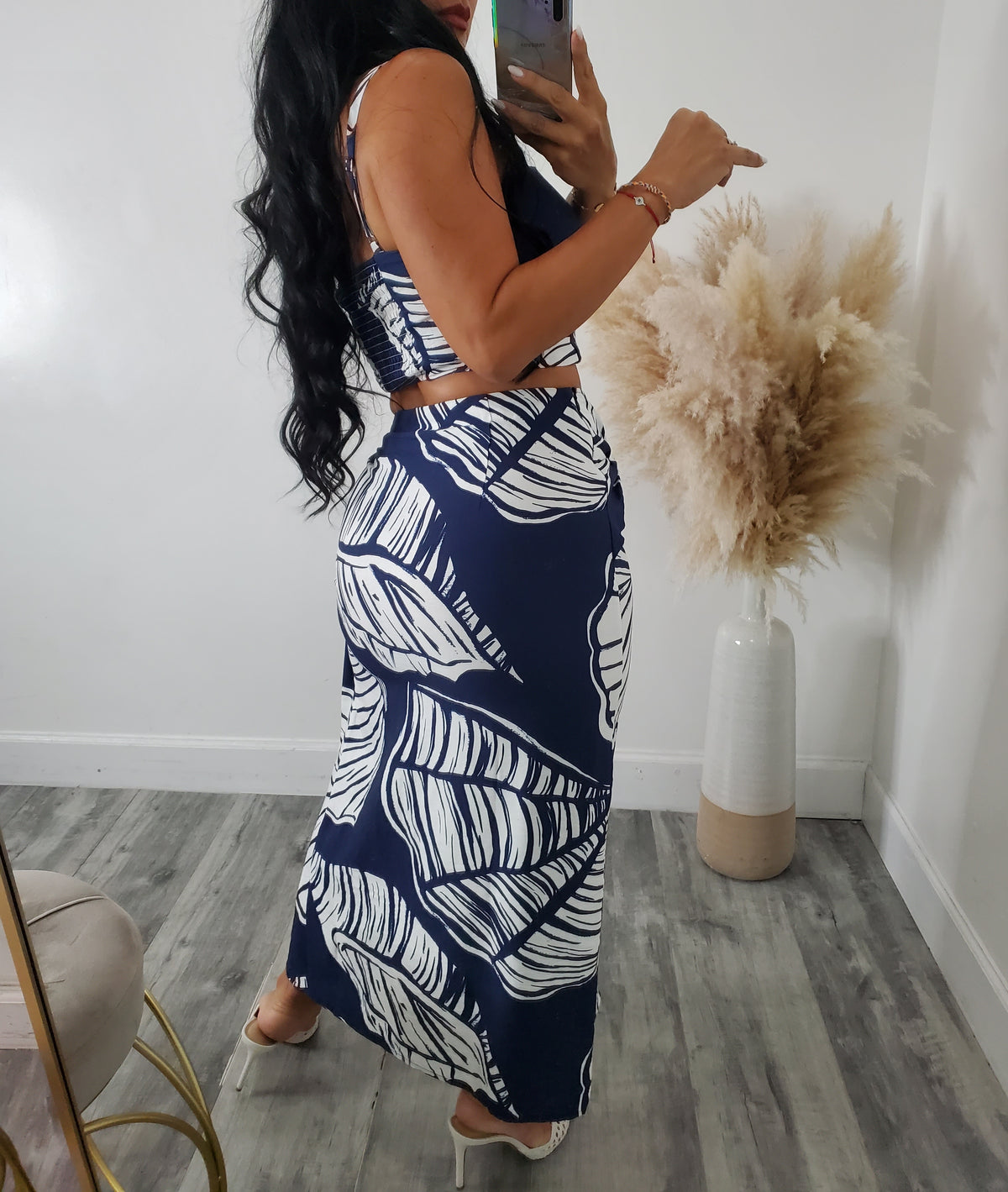 GARDEN MAXI SKIRT SET