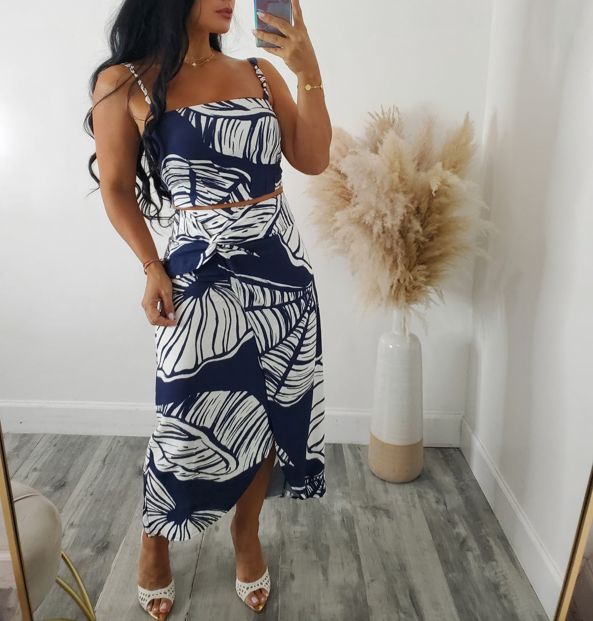 GARDEN MAXI SKIRT SET