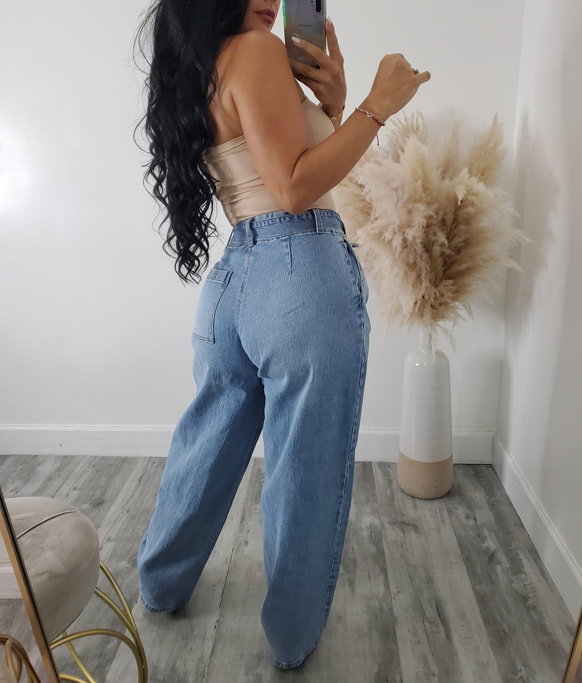 DETAIL BELT PANTS