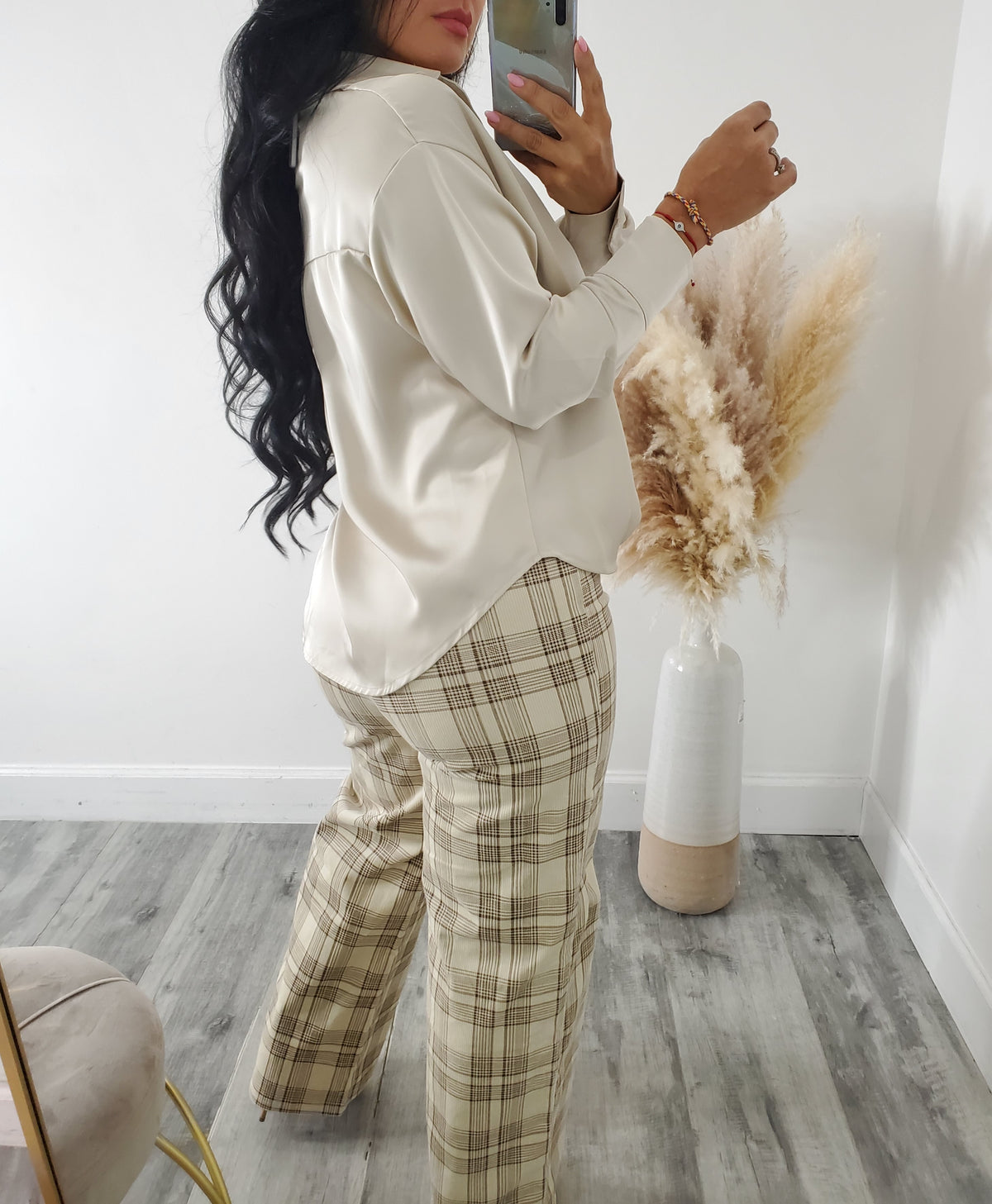 LWE INSPO SILK BLOUSE