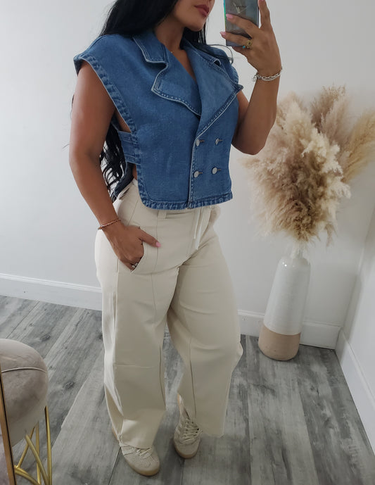 DENIM VEST