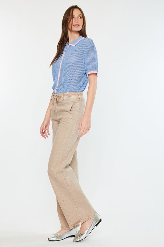High Rise Wide Leg jeans