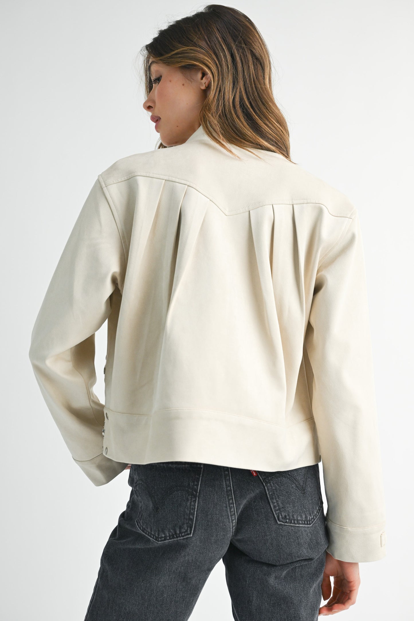 Zip-front Jacket With Stud Details