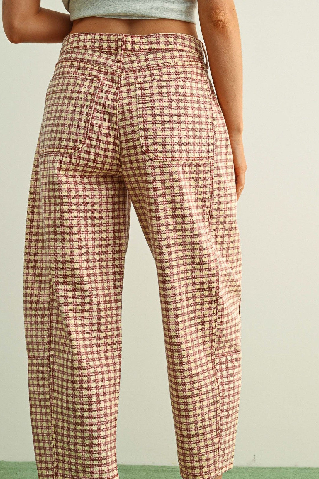 LALA BARREL PANTS