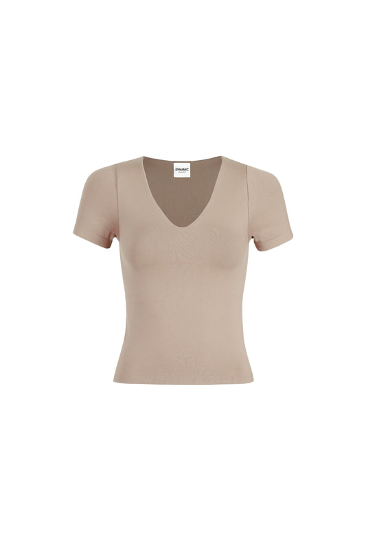 V NECK SHORT SLEEVE TEE