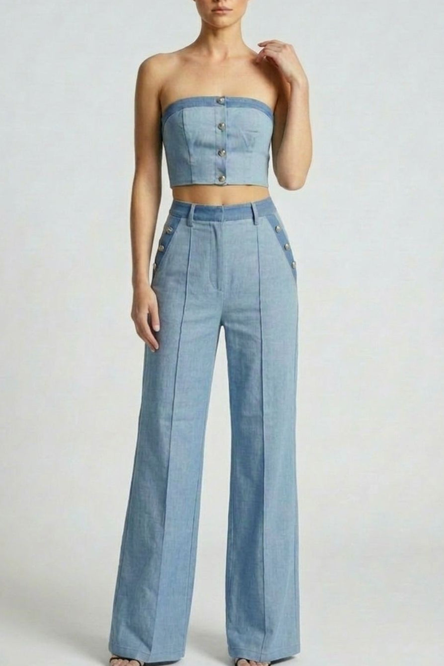 PAOLA DENIM SET