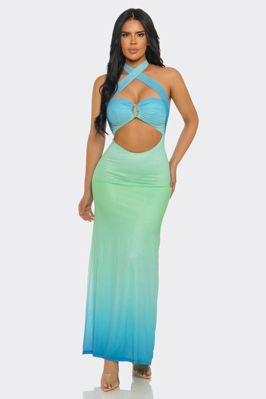 TROPIC SPARK MAXI DRESS