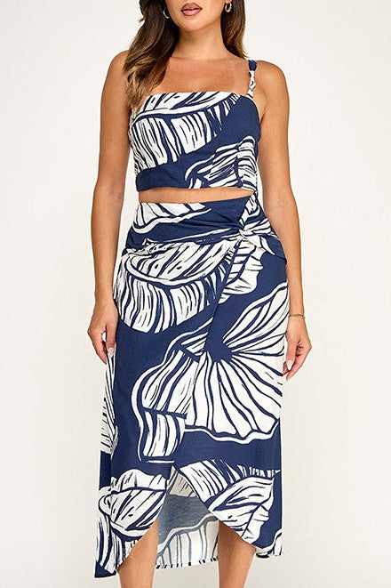 GARDEN MAXI SKIRT SET