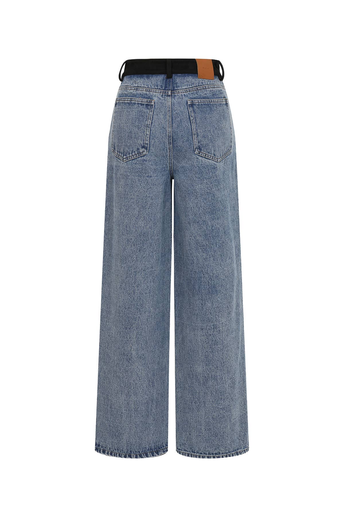 Detail Denim Pants