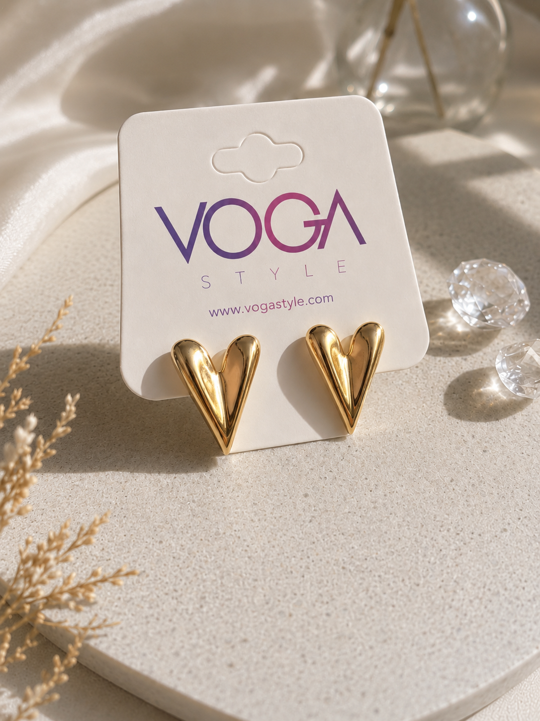 HEART EARRING