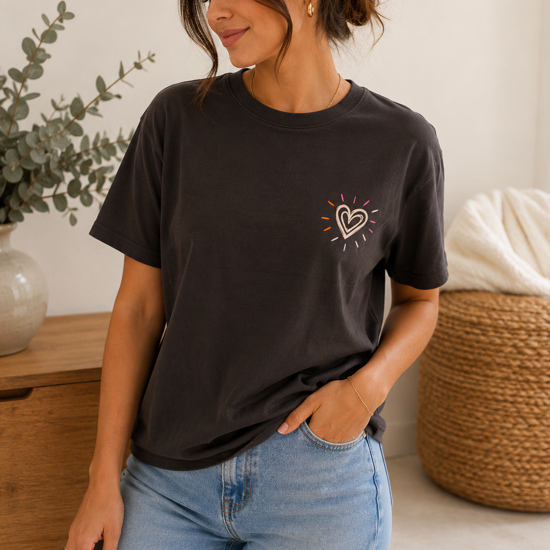 BIG HEART T-SHIRT