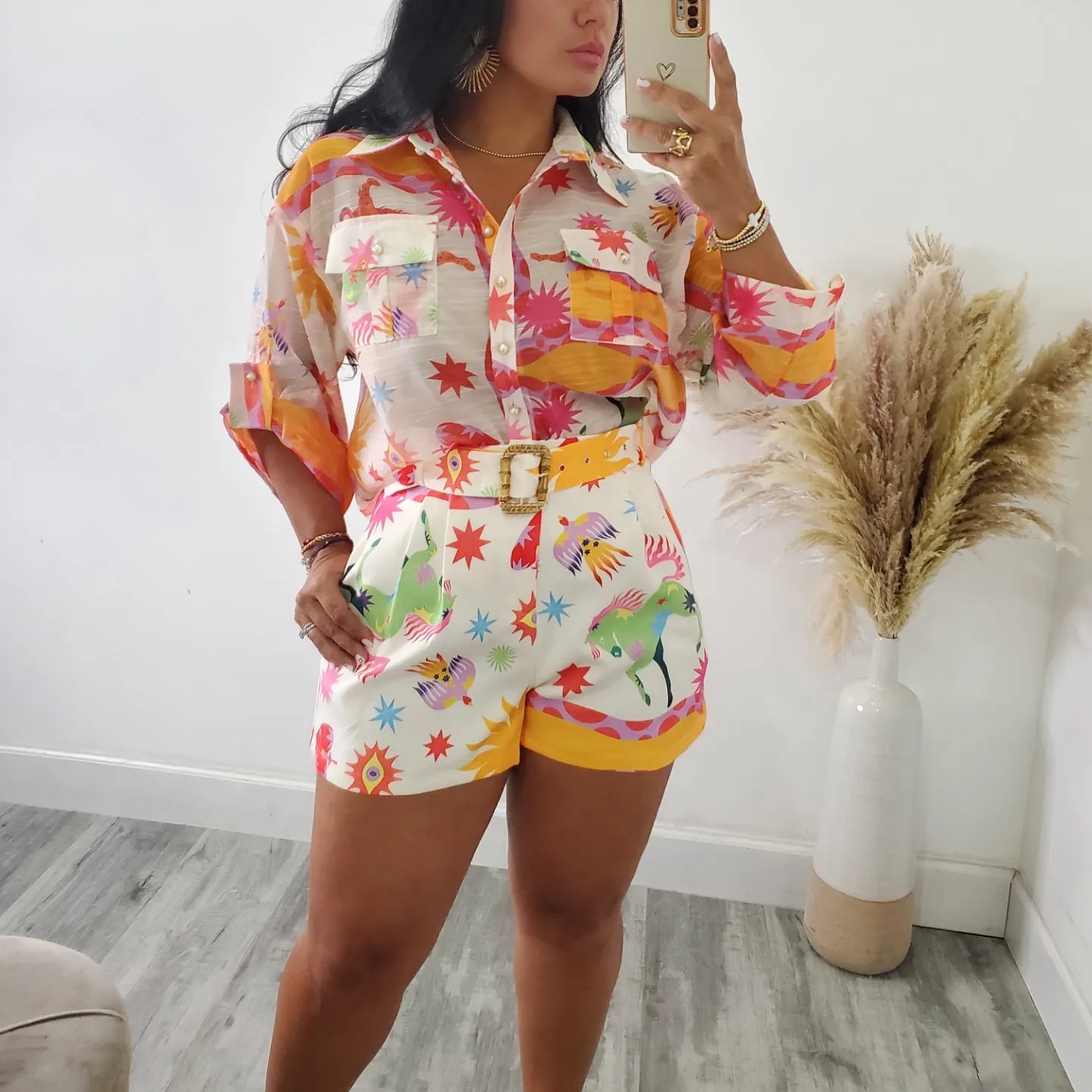 MELISSA SHORTS SET