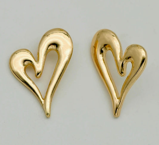 Big Heart Earrings