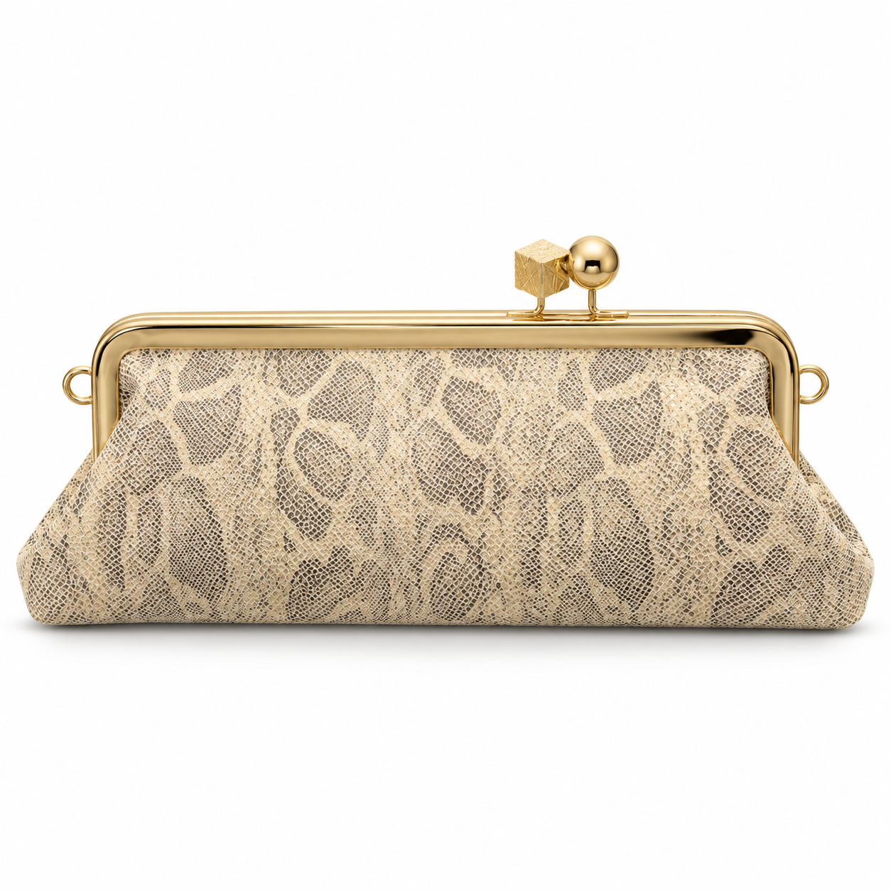 GOLDEN SNAKE CLUTCH